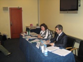 Ольга Леткова в Тюмени на круглом столе по закону о культуре 2012 г.
