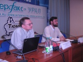 Константин Шестаков и режиссер Василий Яцкин 2012 г.